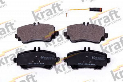 KRAFT AUTOMOTIVE 6001420 -  Комплект тормозных колодок, дисковый тормоз